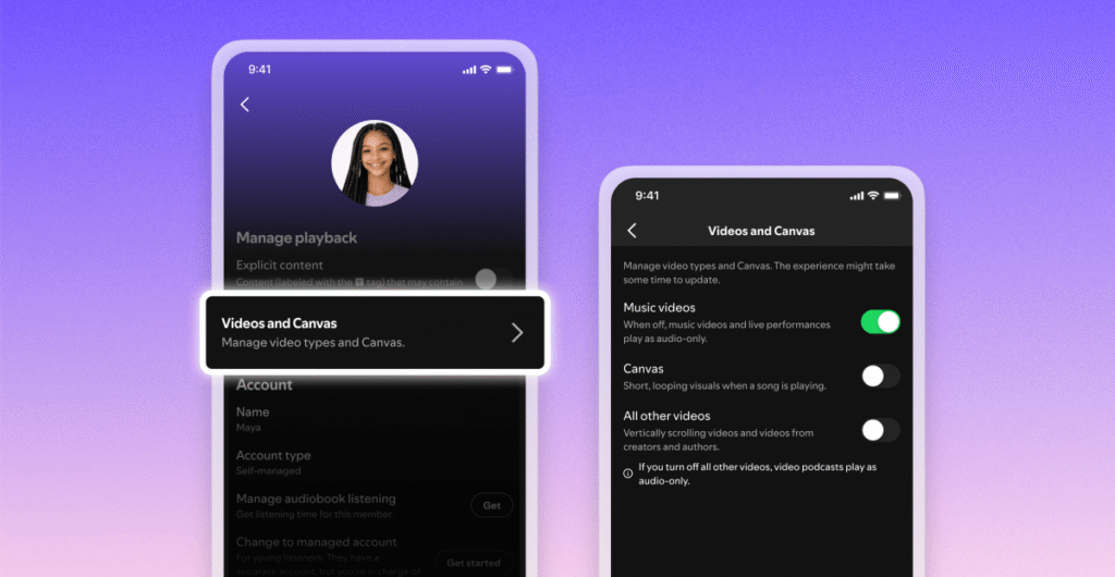 Spotify now lets you turn off all its videos 48 Spotify now lets you turn off all its videos