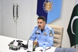 "Our Target Is to Make Islamabad the Safest City in the World" — IGP Syed Ali Nasir Rizvi 2 IMG 20260408 WA2431
