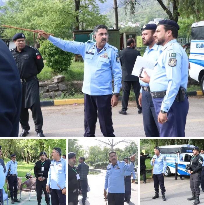 Islamabad IGP Inspects Red Zone Security Ahead of Foreign Delegations' Arrival 25 IMG 20260410 WA1238