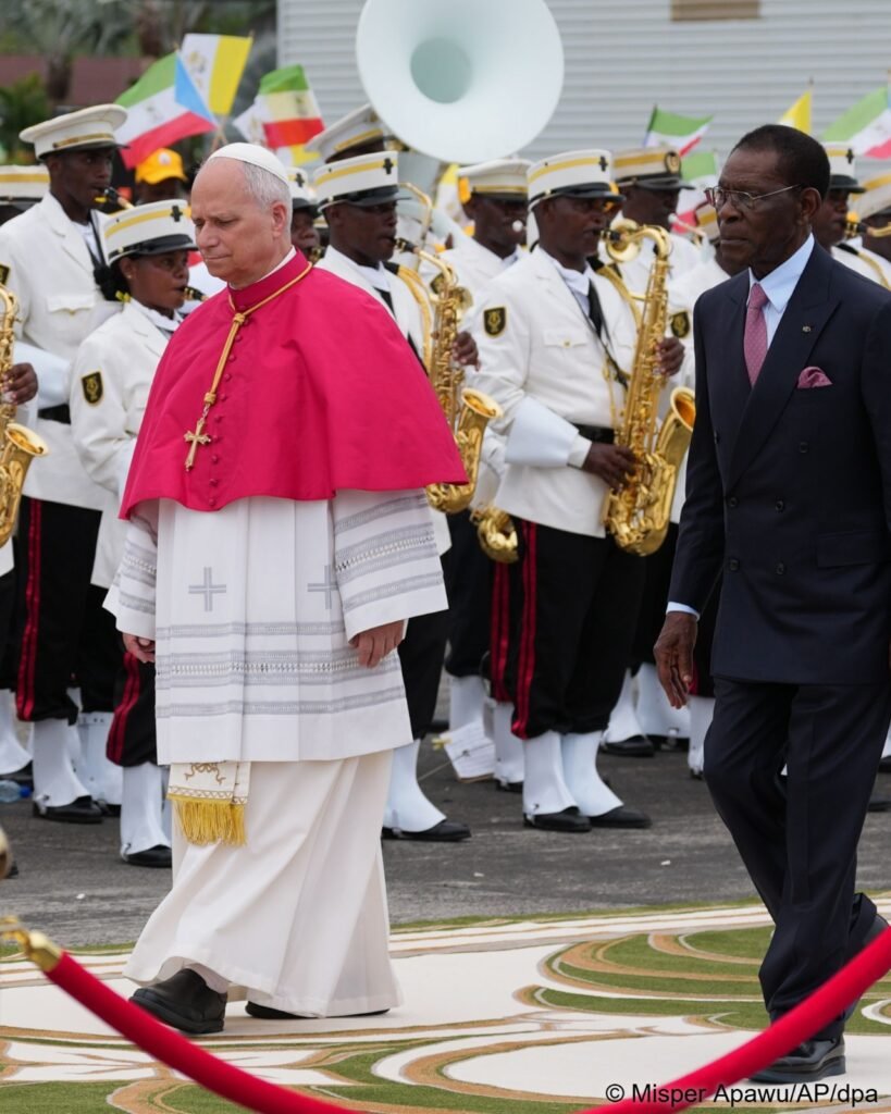 Pope Leo Condemns Inequality and Corruption in Oil-Rich Equatorial Guinea 5 IMG 20260422 WA2182