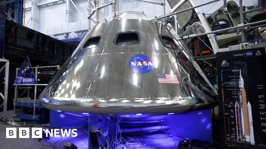 BBC tours Orion spacecraft model ahead of Artemis II return 14 BBC tours Orion spacecraft model ahead of Artemis II return