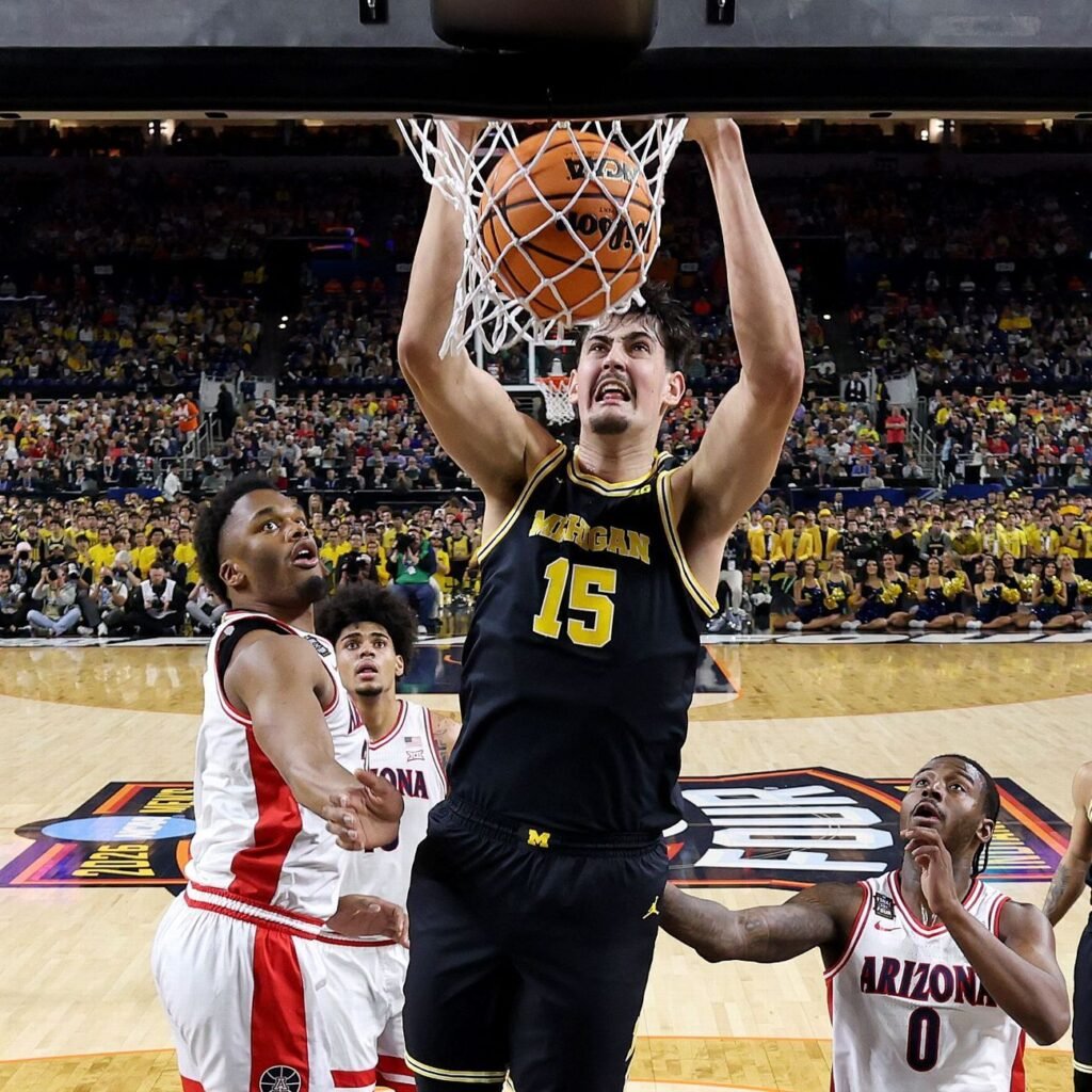 U-M's Lendeborg 'absolutely' to play vs. UConn 22 U-M's Lendeborg 'absolutely' to play vs. UConn