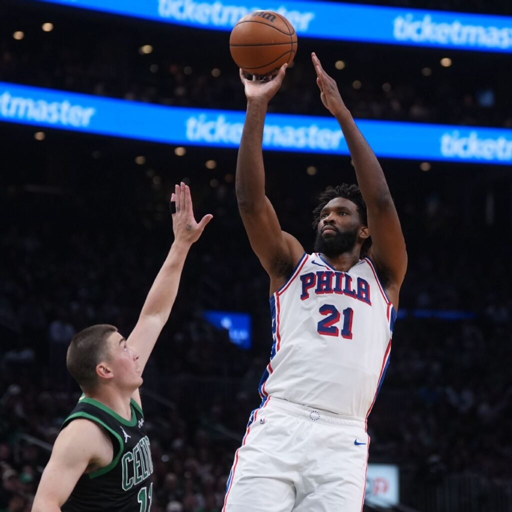 Embiid's 33 downs Celtics, keeps 76ers alive 3 Embiid's 33 downs Celtics, keeps 76ers alive