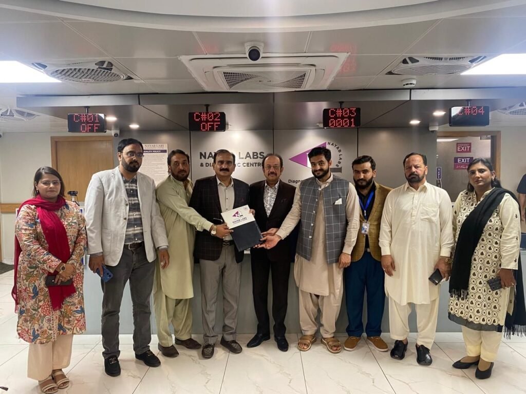 Islamabad Union of Journalists Signs MoU with Nayab Lab, Members and Their Families to Receive 40% Discount on Medical Tests 2 img 20260406 wa20556434052244664147955