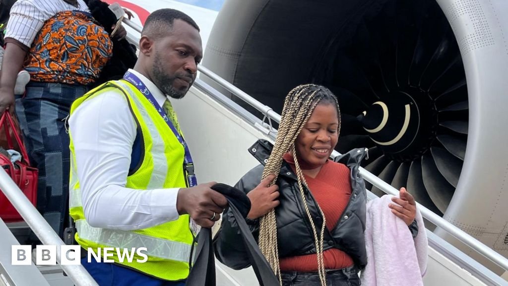 Ghanaians evacuated from South Africa over immigration protests land in Accra 5 Ghanaians evacuated from South Africa over immigration protests land in Accra
