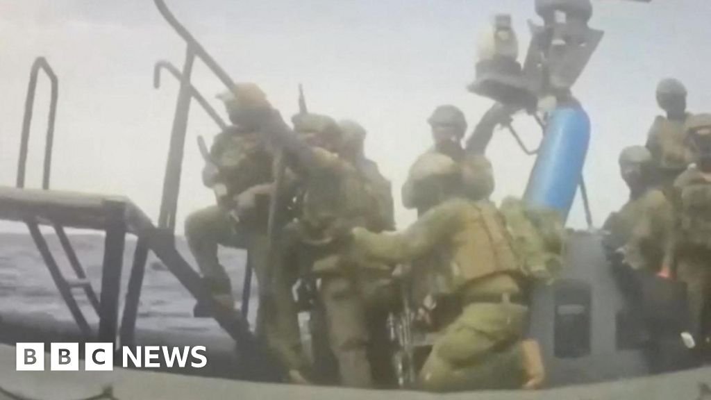 Israeli forces board Gaza-bound flotilla near Cyprus, activists say 24 Israeli forces board Gaza-bound flotilla near Cyprus, activists say