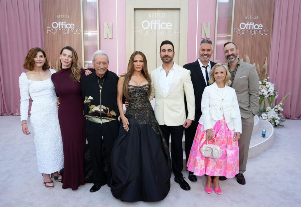 Jennifer Lopez Crowns Office Romance Co-Star Brett Goldstein as Her Top Rom-Com Leading Man 19 Jennifer Lopez Crowns ‘Office Romance’ Co-Star Brett Goldstein as Her Top Rom-Com Leading Man