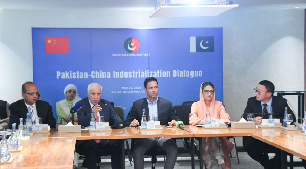 Qaiser Highlights B2B Export-Led Growth Strategy at Pakistan–China Industrialisation Dialogue 6 IMG 20260505 WA2053