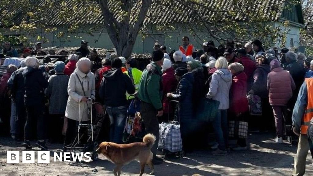 Oleshky the front-line city where Ukrainians are trapped 3 Oleshky the front-line city where Ukrainians are trapped