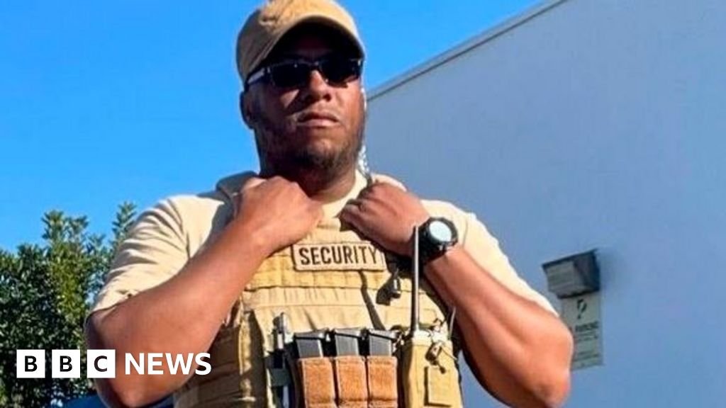 Security guard, Amin Abdullah, hailed as hero in deadly San Diego mosque shooting 74 Security guard, Amin Abdullah, hailed as hero in deadly San Diego mosque shooting