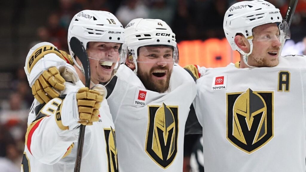 Knights finish off Ducks in 6 to make West finals 19 Knights finish off Ducks in 6 to make West finals