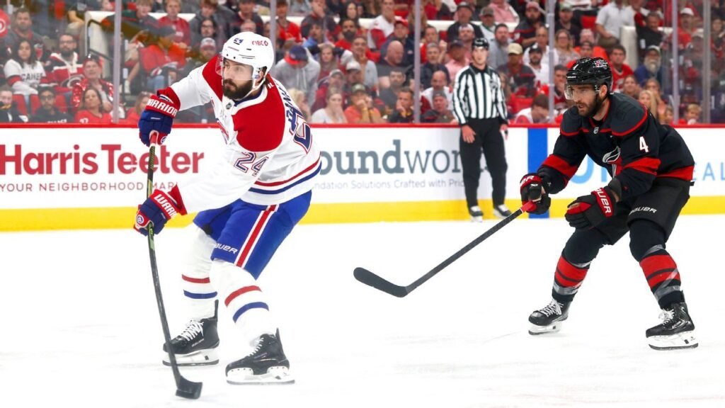 Canadiens pounce on Canes early, roll to G1 win 28 Canadiens pounce on Canes early, roll to G1 win