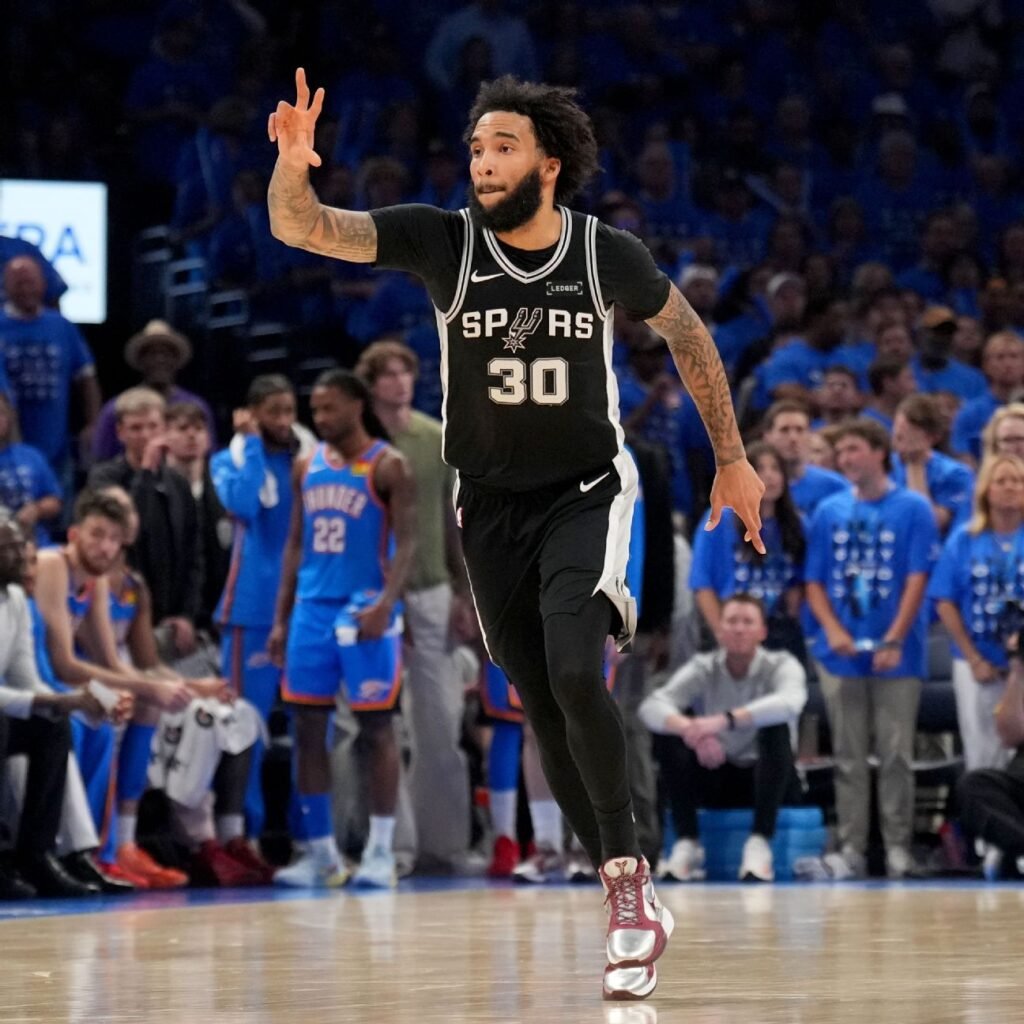 Spurs stun OKC in Game 7 thriller to make Finals 25 Spurs stun OKC in Game 7 thriller to make Finals