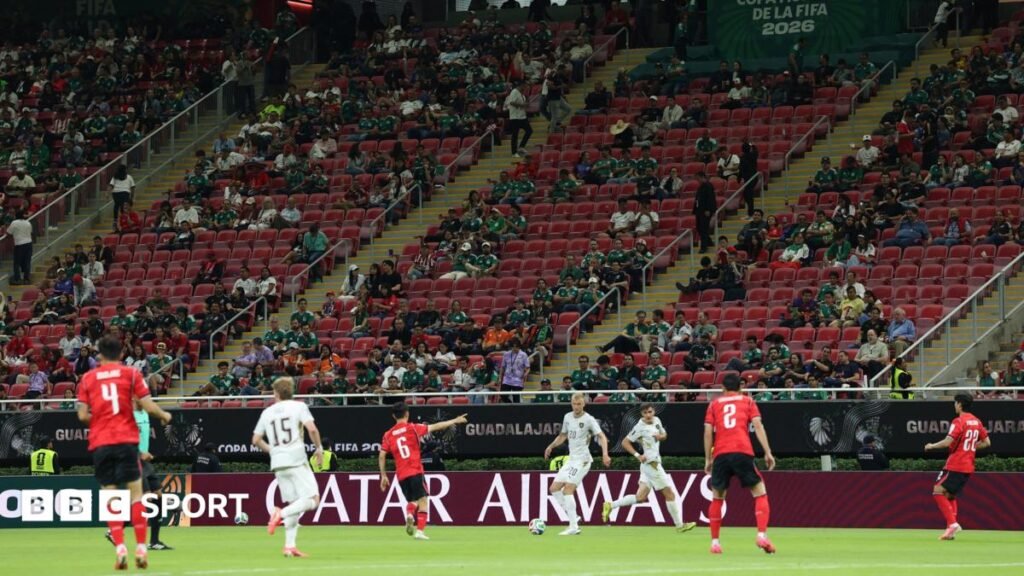 World Cup 2026: Fifa claims fans staying on concourses are reason for empty seats 3 World Cup 2026: Fifa claims fans staying on concourses are reason for empty seats
