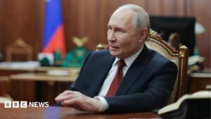 Putin makes rare admission of fuel shortages caused by Ukrainian strikes 1 Putin makes rare admission of fuel shortages caused by Ukrainian strikes