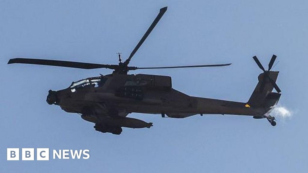 US striking Iran in response to downing of helicopter, military says 3 US striking Iran in response to downing of helicopter, military says