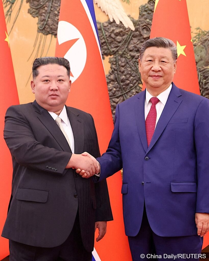 XI JINPING ARRIVES IN PYONGYANG IN RARE NORTH KOREA VISIT 3 IMG 20260609 WA0012