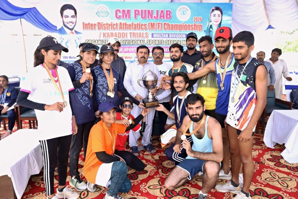 Youth Affairs & Sports Department Multan holds Inter-District Athletics Championship 5 IMG 20260612 WA2829