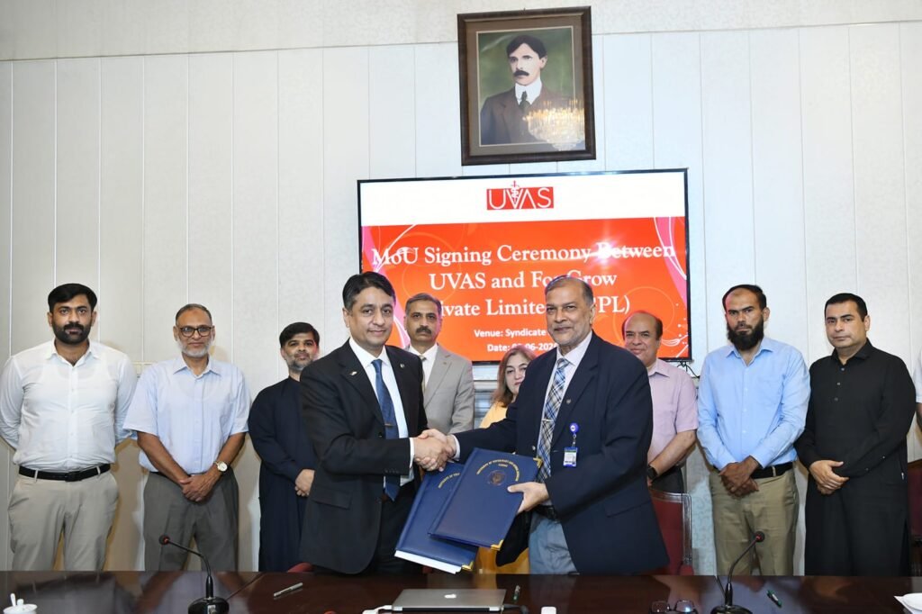 UVAS, FonGrow Sign MoU to Strengthen Livestock Production and Reproductive Biotechnology 19 IMG 20260616 WA1852