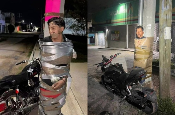 'Mexican Batman' Ties Up Motorcycle Thieves to Lamp Posts, Police Hunt the Vigilante 36 INQ 20260629 163405 0000 d