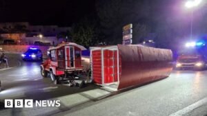 Cártama tapas festival: Tourist train incident injures 17 including children 1 Cártama tapas festival: Tourist train incident injures 17 including children
