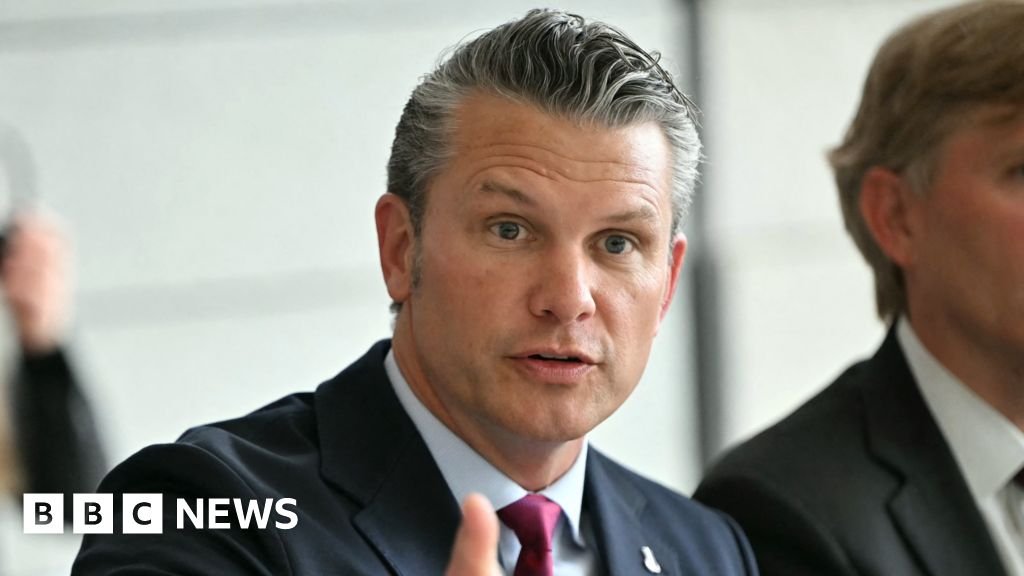 Hegseth attacks Europe over migration with beach invasion D-Day speech 3 Hegseth attacks Europe over migration with beach 'invasion' D-Day speech