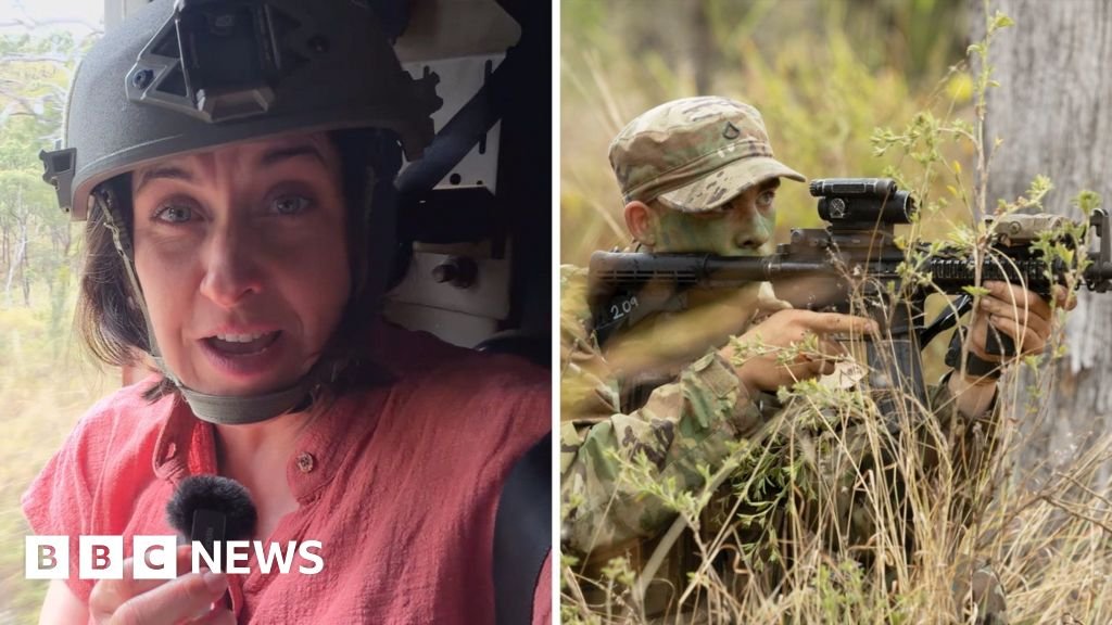 What are US and Japanese soldiers doing in the middle of the Australian bush? 29 What are US and Japanese soldiers doing in the middle of the Australian bush?