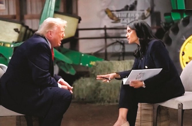 TRUMP STORMS OUT OF NBC INTERVIEW — THROWS MIC, BLASTS "CORRUPT" NETWORK 3 shaffi d