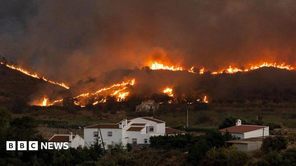 Badly burned British couple rescued from ravine during Spain wildfires 3 Badly burned British couple rescued from ravine during Spain wildfires