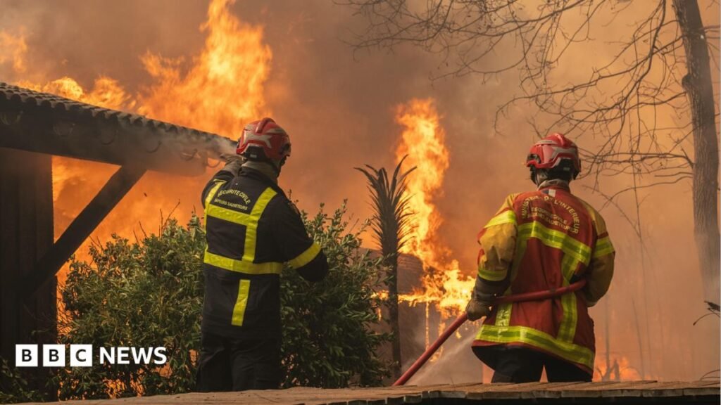 More than 250,000 evacuated as wildfires rage in France and Spain 13 More than 250,000 evacuated as wildfires rage in France and Spain