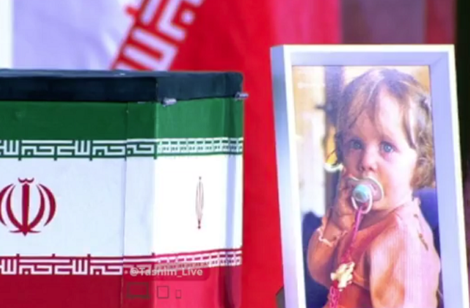 Toddler Granddaughter's Coffin Draws Global Attention at Late Khamenei's Funeral, Social Media Mourns 21 ir 040726 d 1