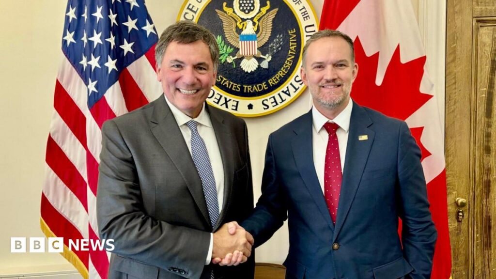 Canada and US say they are finalising a trade deal, but details remain murky 19 Canada and US say they are finalising a trade deal, but details remain murky