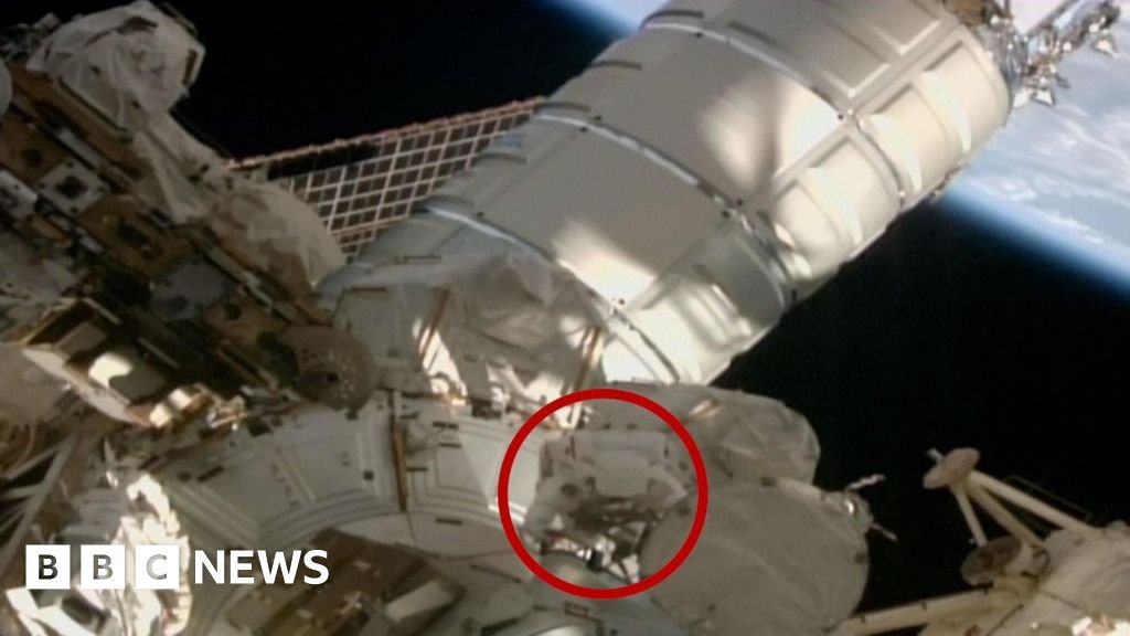 Watch: Nasa astronauts conduct 6.5-hour spacewalk outside ISS 14 Watch: Nasa astronauts conduct 6.5-hour spacewalk outside ISS
