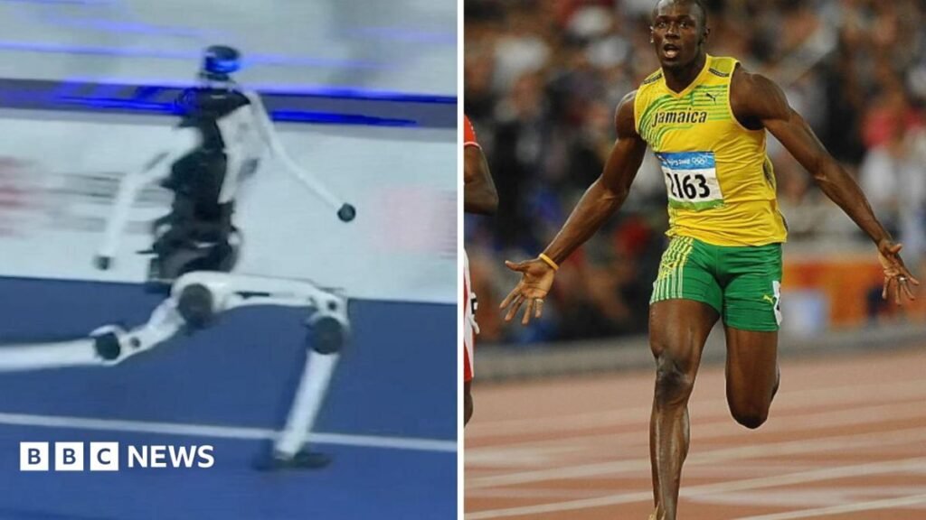 Watch: Moment robot beats Usain Bolts 100m record in China 5 Watch: Moment robot beats Usain Bolt's 100m record in China