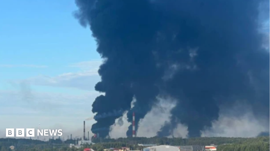 Ukraine hits two oil refineries deep in Russian territory 3 Ukraine hits two oil refineries deep in Russian territory
