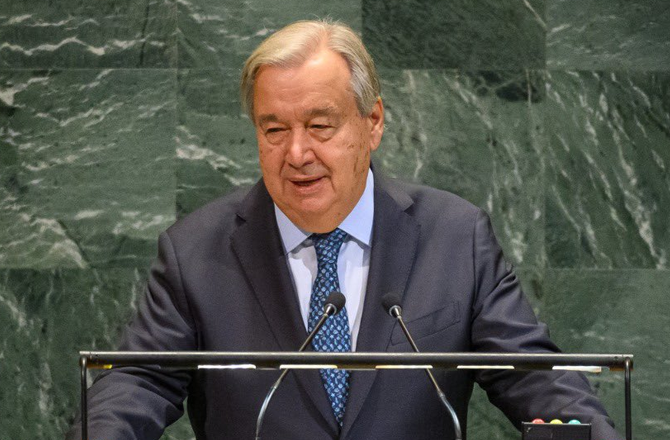 Guterres Calls Confirmation of Famine in Gaza and Sudan a "Shameful Milestone" 36 gutteress 26826 d