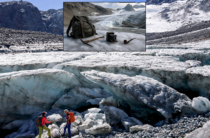 Austria: Climber's Bag Found After 63 Years as Glacier Melts 27 pahd 2908 d