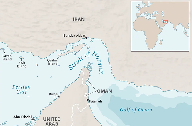Iran and Oman Agree on Shipping Route Map for Strait of Hormuz 3 uman 1609 d