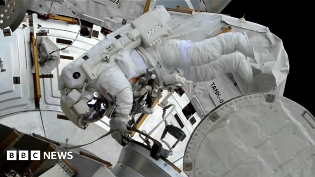 Astronauts set out on rare all-female spacewalk 14 Astronauts set out on rare all-female spacewalk