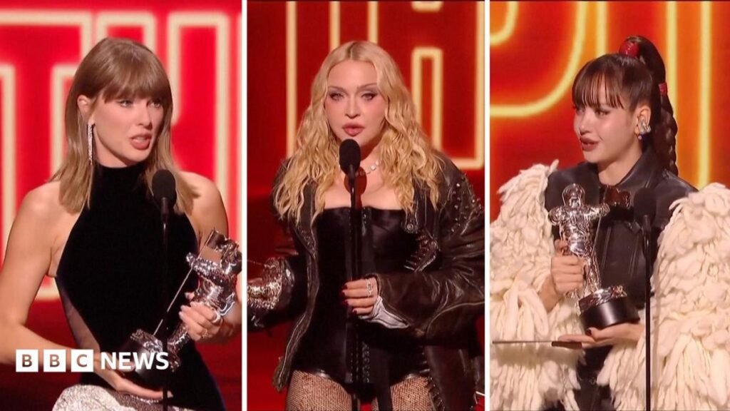 Watch: Madonna and Taylor Swift win big at the MTV VMAs 23 Watch: Madonna and Taylor Swift win big at the MTV VMAs