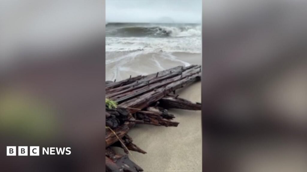 Watch: Shipwreck found on Nantucket island during noreaster storm 15 Watch: Shipwreck found on Nantucket island during nor'easter storm