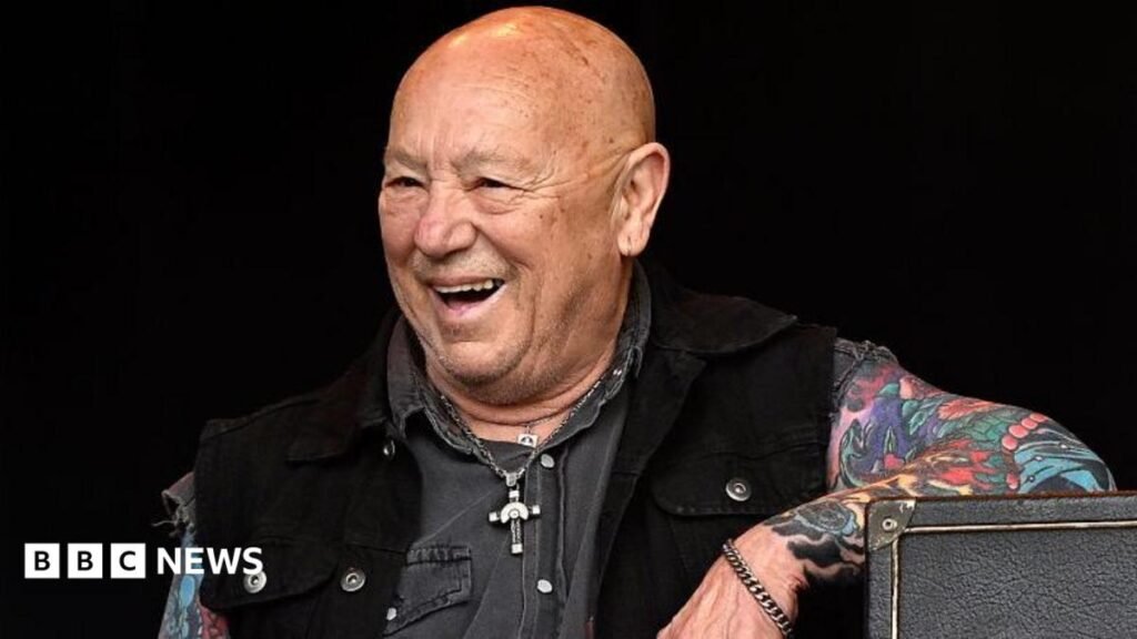 Angry Anderson, who soundtracked Kylie Monigues wedding in Neighbours scene, dies aged 79 22 Angry Anderson, who soundtracked Kylie Monigue's wedding in Neighbours scene, dies aged 79