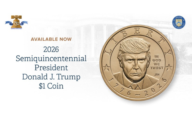 US: Trump's Face on New Coin Sparks Backlash, Social Media Trolling, Called the "Death of Liberty 5 Inquilab 20260904 204925 0000 d