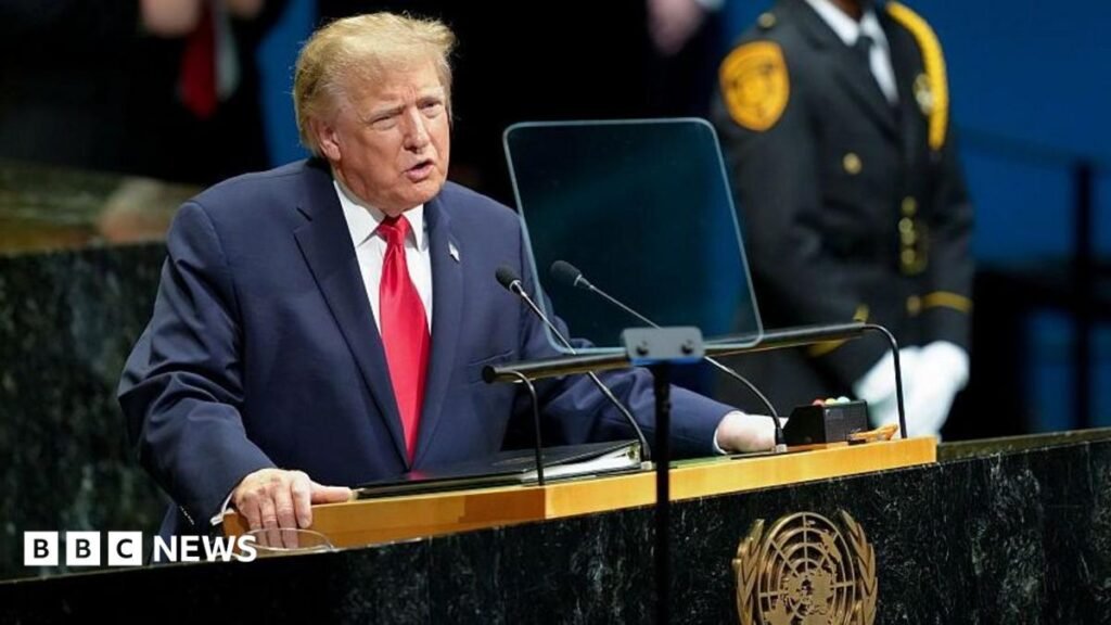Trump threatens to annihilate Iran in UN speech as officials from both countries meet on sidelines 30 Trump threatens to 'annihilate' Iran in UN speech as officials from both countries meet on sidelines