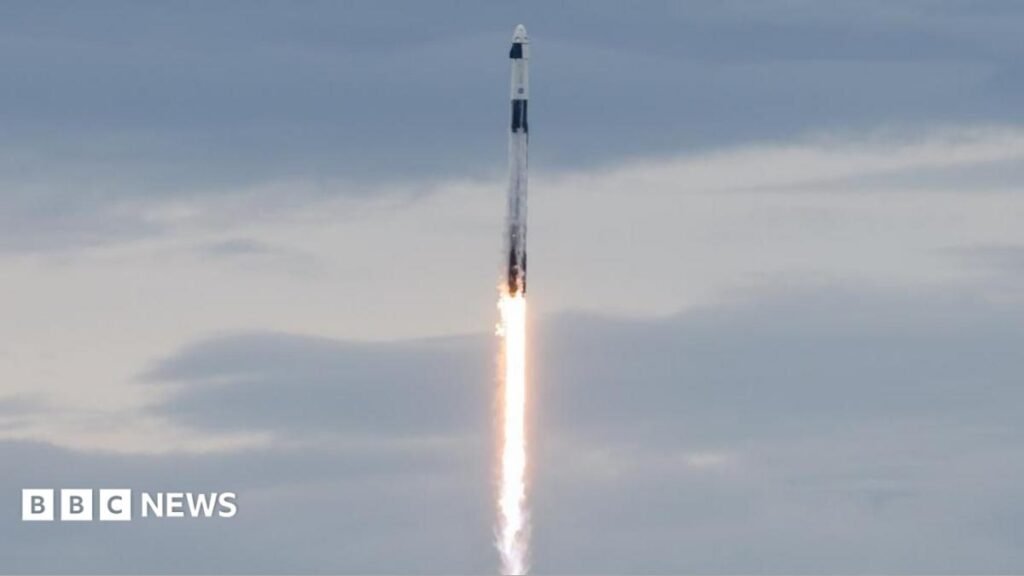 Watch: SpaceX launches crew to International Space Station 13 Watch: SpaceX launches crew to International Space Station