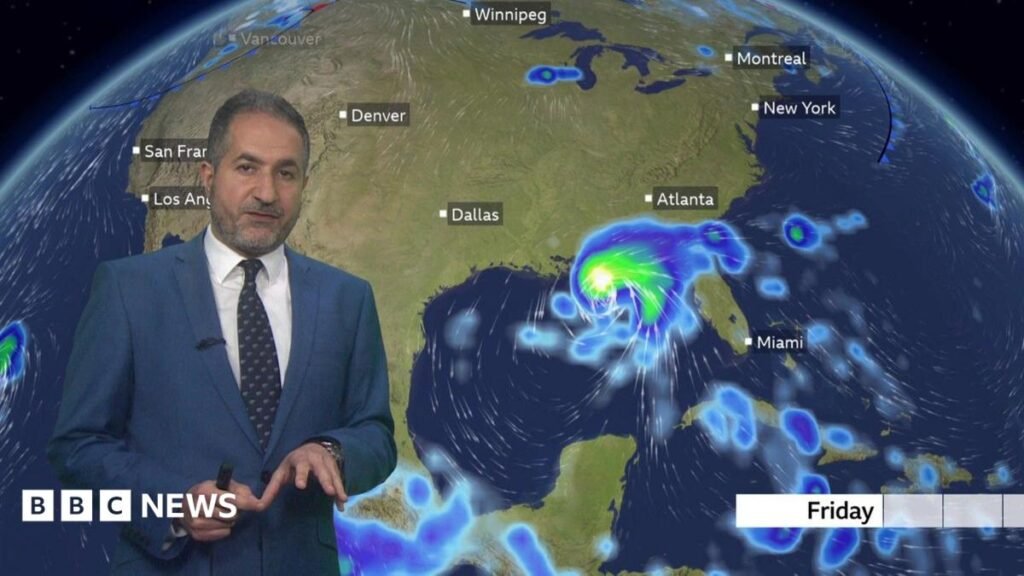 Watch: Hurricane Isaias strengthens as it heads towards US Gulf Coast 14 Watch: Hurricane Isaias strengthens as it heads towards US Gulf Coast