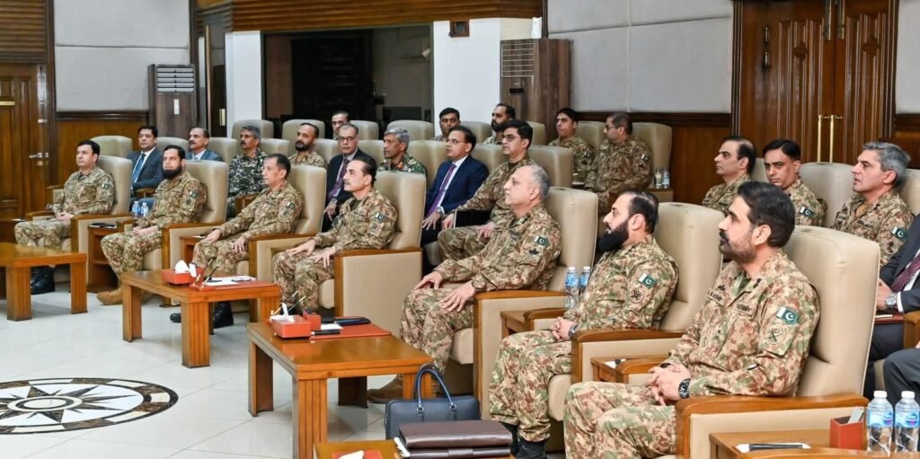 Peshawar: Field Marshal Asim Munir visits Peshawar Corps Headquarters 36 IMG 20261023 WA1552