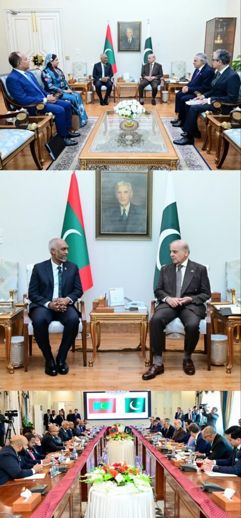 PM Shehbaz Sharif, Maldivian president hold delegation-level talks; 20 MoUs exchanged 18 IMG 20261021 204848