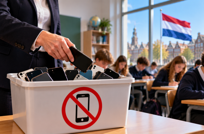 Netherlands Urges Mobile Phone Ban in Schools, Proposes Minimum Age of 15 for Social Media 23 Inquilab 20261005 192020 0000 d