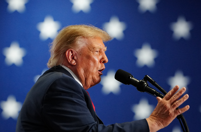 Washington: Trump’s approval falls to 36% ahead of midterms: poll 35 trump 111026 d 1